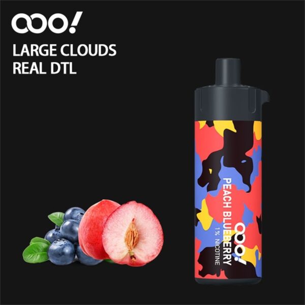 OOO! 12000 Züge DL/DTL Einweg E-Zigarette Vape POD 20ml wiederaufladbare einstellbare Luftströme